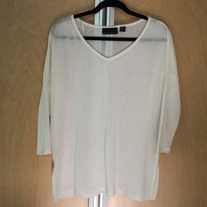 Ivory XL attention sweater